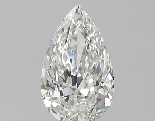 0.46 carat G-VVS1 Natūralus Pear Deimantas (1)