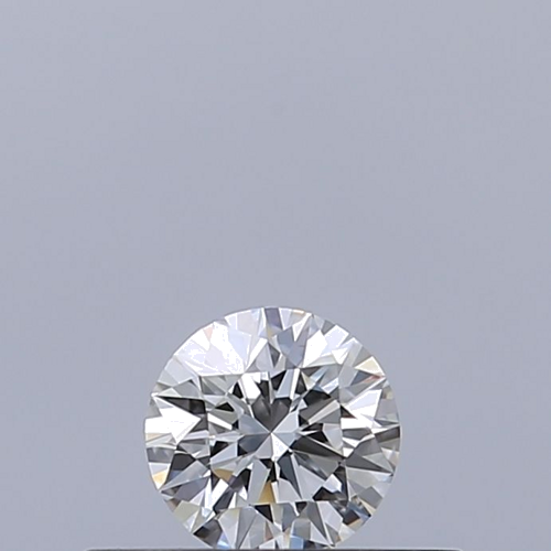 0.21 carat F-VVS1 Excellent cut Natūralus Round Deimantas (1)