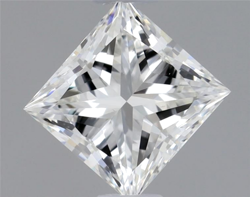 0.4 carat I-VS2 Natūralus Princess Deimantas (1)