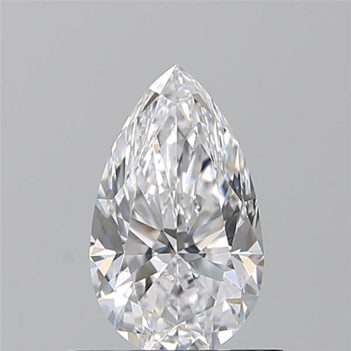 0.7 carat D-VS2 Natūralus Pear Deimantas (1)
