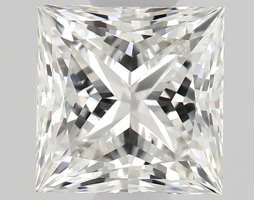0.53 carat G-VVS1 Natūralus Princess Deimantas (1)