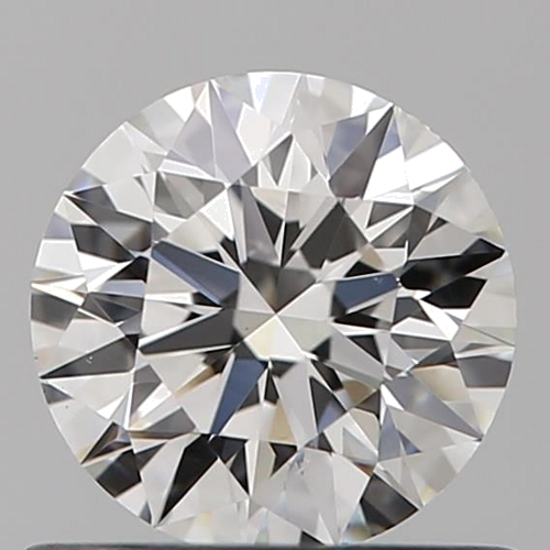 0.58 carat F-SI1 Excellent cut Natūralus Round Deimantas (1)