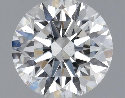 0.45 carat F-SI2 Excellent cut Natūralus Round Deimantas (1)