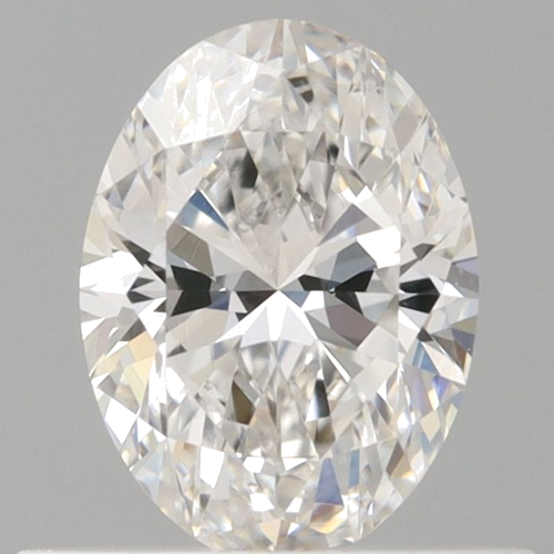0.5 carat F-VVS1 Natūralus Oval Deimantas (1)