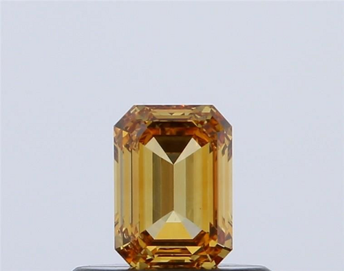 0.35 carat Fancy Deep Orange-SI1 Natūralus Emerald Deimantas (1)