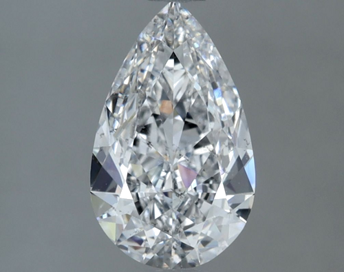 1.32 carat E-SI2 Natūralus Pear Deimantas (1)