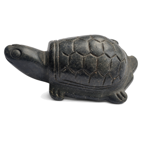 Turtle-shaped stone talisman, Ancient Tibet, 2nd Millennium AD (1)