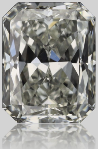 0.33 carat J-VS2 Natūralus Radiant Deimantas (1)