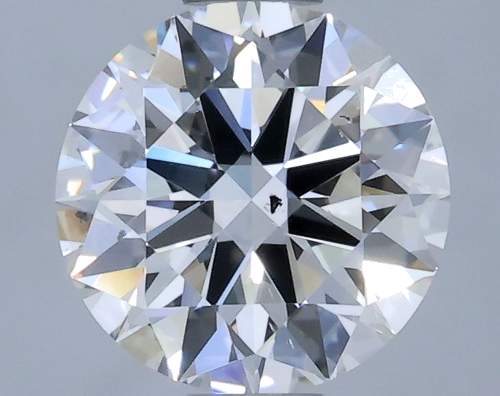 0.7 carat F-SI2 Excellent cut Natūralus Round Deimantas (1)