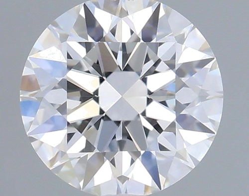 0.5 carat E-VVS2 Excellent cut Natūralus Round Deimantas (1)