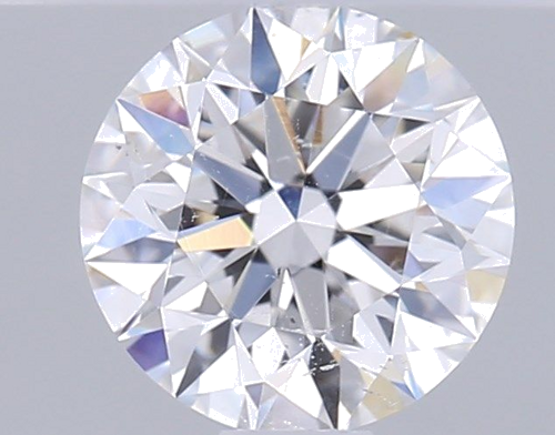 0.59 carat D-SI2 Excellent cut Natūralus Round Deimantas (1)