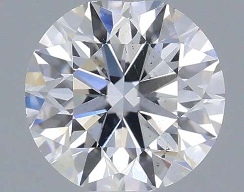 0.4 carat D-SI1 Excellent cut Natūralus Round Deimantas (1)