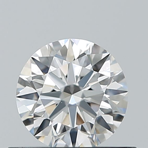 0.5 carat F-VS1 Excellent cut Natūralus Round Deimantas (1)