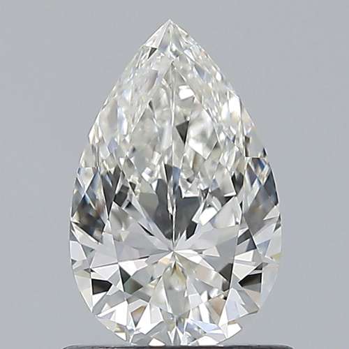 0.8 carat H-VVS2 Natūralus Pear Deimantas (1)