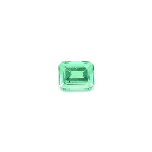 0.49 carat GREEN STEP cut Octagonal Smaragdas (1)