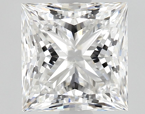 1.45 carat D-VS2 Natūralus Princess Deimantas (1)
