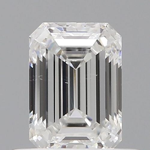 0.51 carat F-SI1 Natūralus Emerald Deimantas (1)