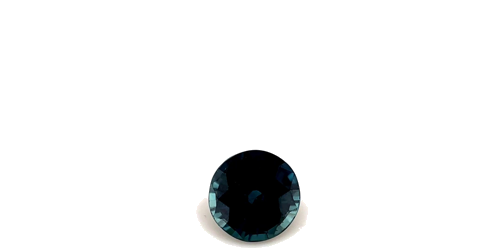 0.69 carat BLUE Round Safyras (1)