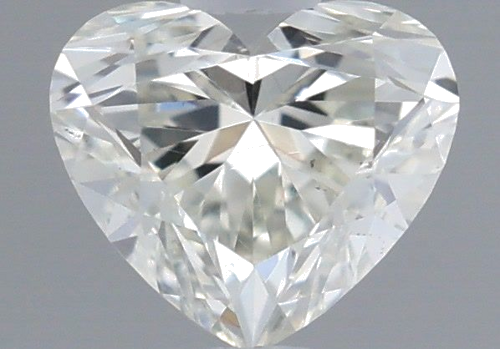 0.35 carat K-SI1 Natūralus Heart Deimantas (1)