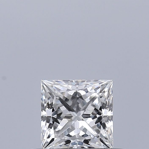 0.34 carat E-VVS1 Natūralus Princess Deimantas (1)