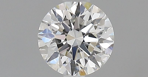 0.57 carat H-IF Excellent cut Natūralus Round Deimantas (1)