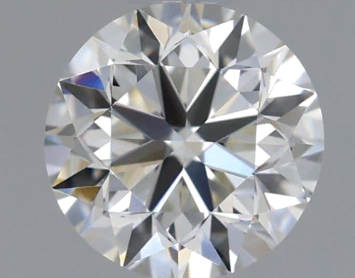0.5 carat I-VVS2 Very Good cut Natūralus Round Deimantas (1)