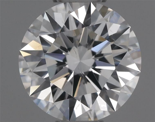 0.38 carat D-SI1 Excellent cut Natūralus Round Deimantas (1)