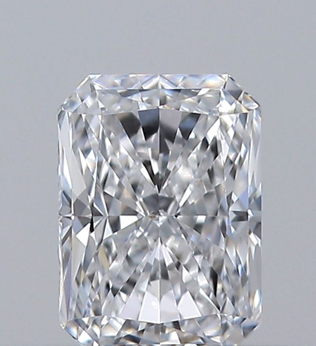 0.33 carat D-VVS1 Natūralus Radiant Deimantas (1)