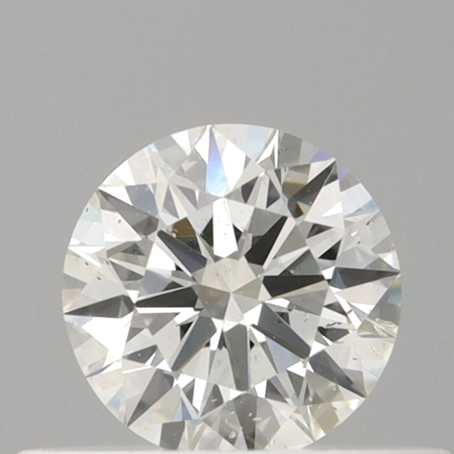 0.37 carat G-SI2 Excellent cut Natūralus Round Deimantas (1)