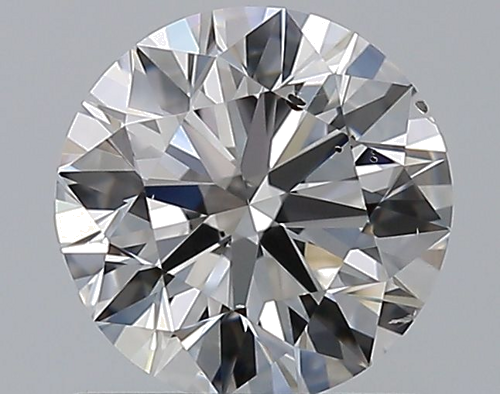 0.91 carat F-SI2 Excellent cut Natūralus Round Deimantas (1)