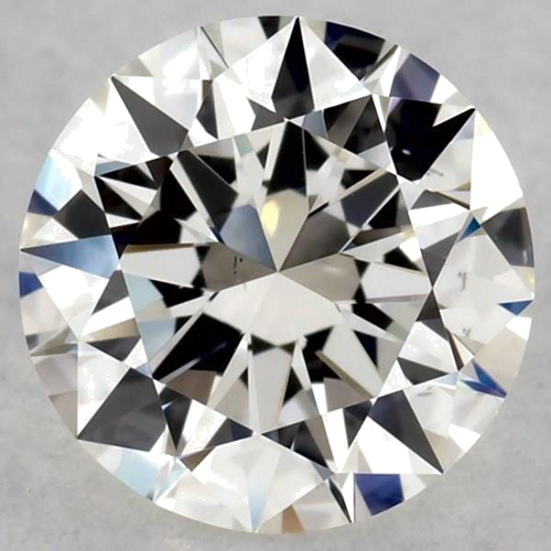 0.7 carat I-VS1 Excellent cut Natūralus Round Deimantas (1)
