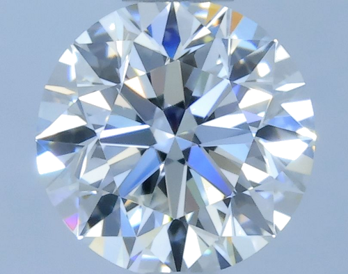 0.5 carat H-VVS1 Excellent cut Natūralus Round Deimantas (1)