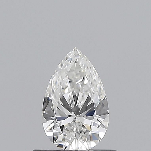 0.51 carat E-VS2 Natūralus Pear Deimantas (1)