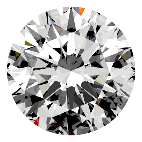 0.3 carat G-VS2 Excellent cut Natūralus Round Deimantas (1)