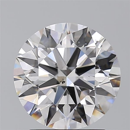 2.07 carat E-SI1 Excellent cut Natūralus Round Deimantas (1)