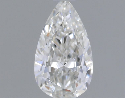 0.43 carat G-IF Natūralus Pear Deimantas (1)
