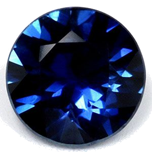 0.92 carat BLUE Round Safyras (1)