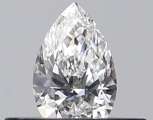 0.24 carat E-VS1 Natūralus Pear Deimantas (1)