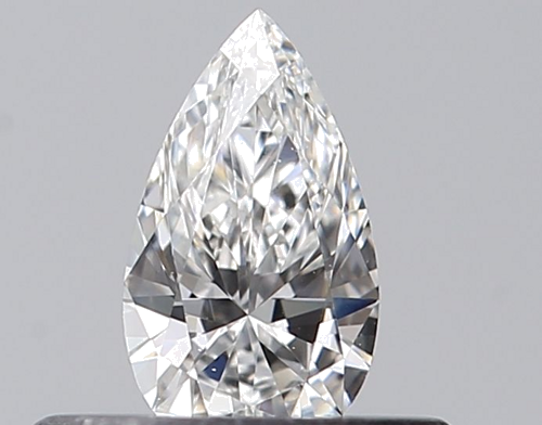 0.25 carat F-VS1 Natūralus Pear Deimantas (1)