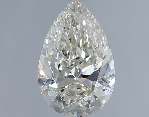 1.0 carat I-SI1 Natūralus Pear Deimantas (1)