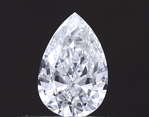 0.26 carat E-VS2 Natūralus Pear Deimantas (1)