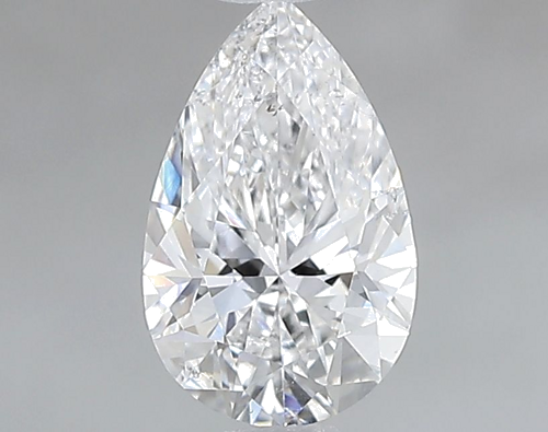 0.71 carat E-SI1 Natūralus Pear Deimantas (1)