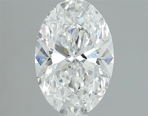 1.01 carat E-SI2 Natūralus Oval Deimantas (1)