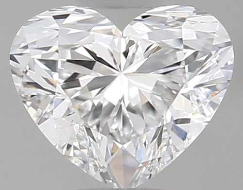 0.5 carat E-VS1 Natūralus Heart Deimantas (1)