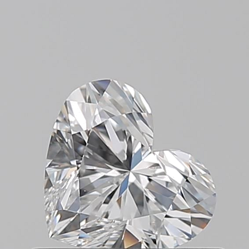 0.5 carat F-VS1 Natūralus Heart Deimantas (1)