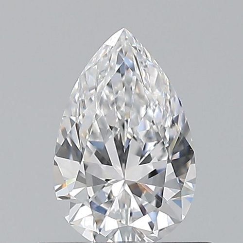 0.6 carat D-VVS1 Natūralus Pear Deimantas (1)