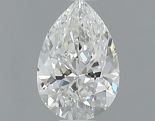 0.5 carat G-VS1 Natūralus Pear Deimantas (1)