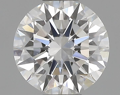 0.45 carat F-SI1 Excellent cut Natūralus Round Deimantas (1)