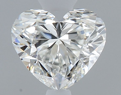 0.4 carat H-VS1 Natūralus Heart Deimantas (1)
