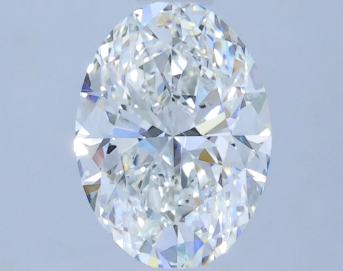 0.6 carat G-IF Natūralus Oval Deimantas (1)